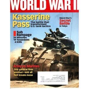 World War II Magazine March 2023 Issue Kasserine Pass Army Vs Marines History